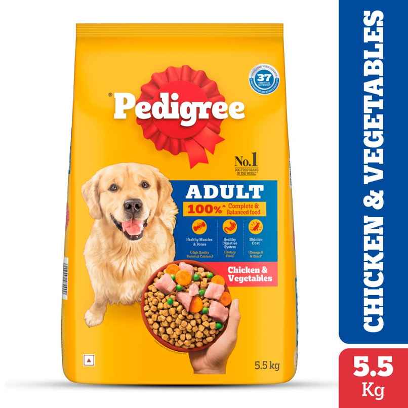 Pedigree Adult Chicken & Vegetables Dry Dog Food