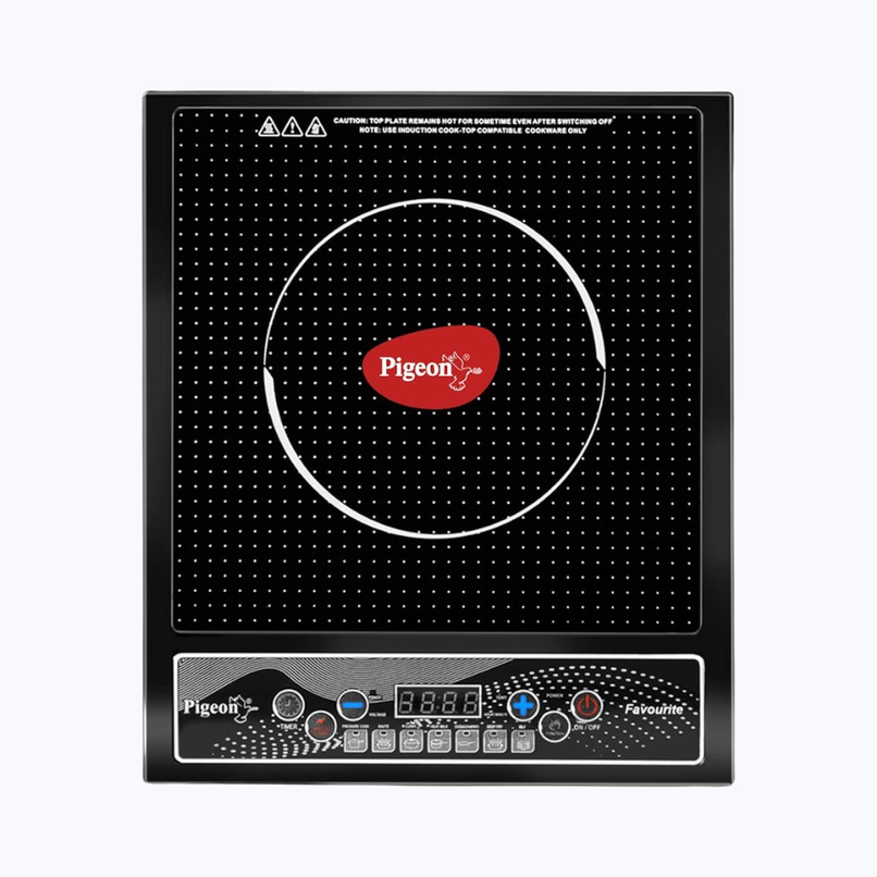 Pigeon Favourite  1800 W Induction Cooktop with LED Display - Black