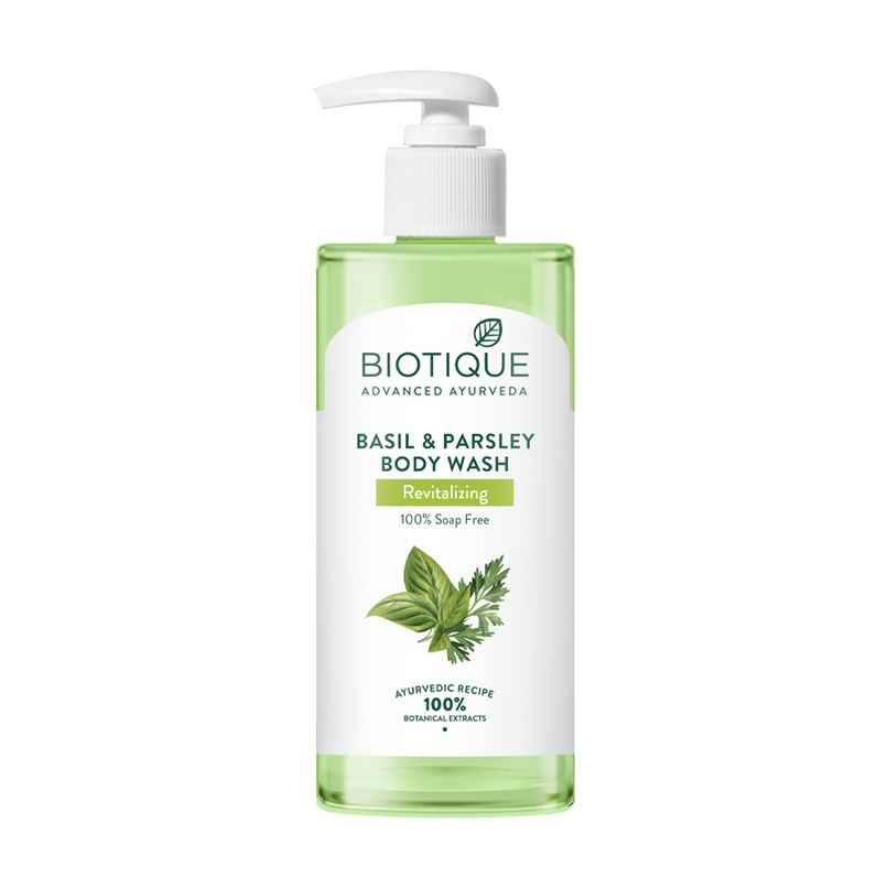 Biotique Basil And Parsley Revitalizing Body Wash Biotique Basil And Parsley Revitalizing Body Wash