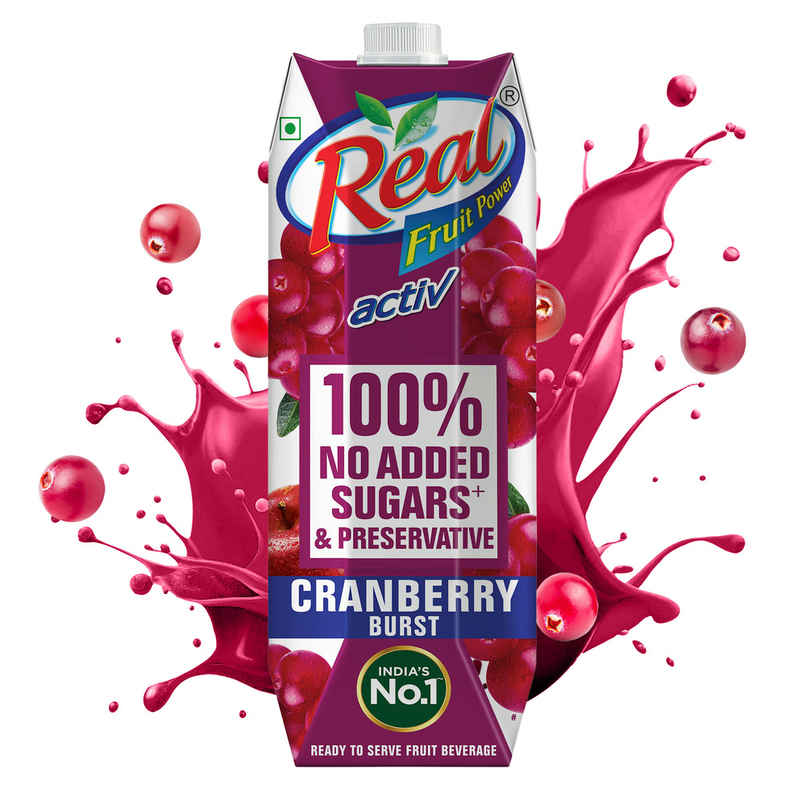 Real Activ Cranberry Juice, No Added Sugars & Preservative Real Activ Cranberry Juice, No Added Sugars & Preservative