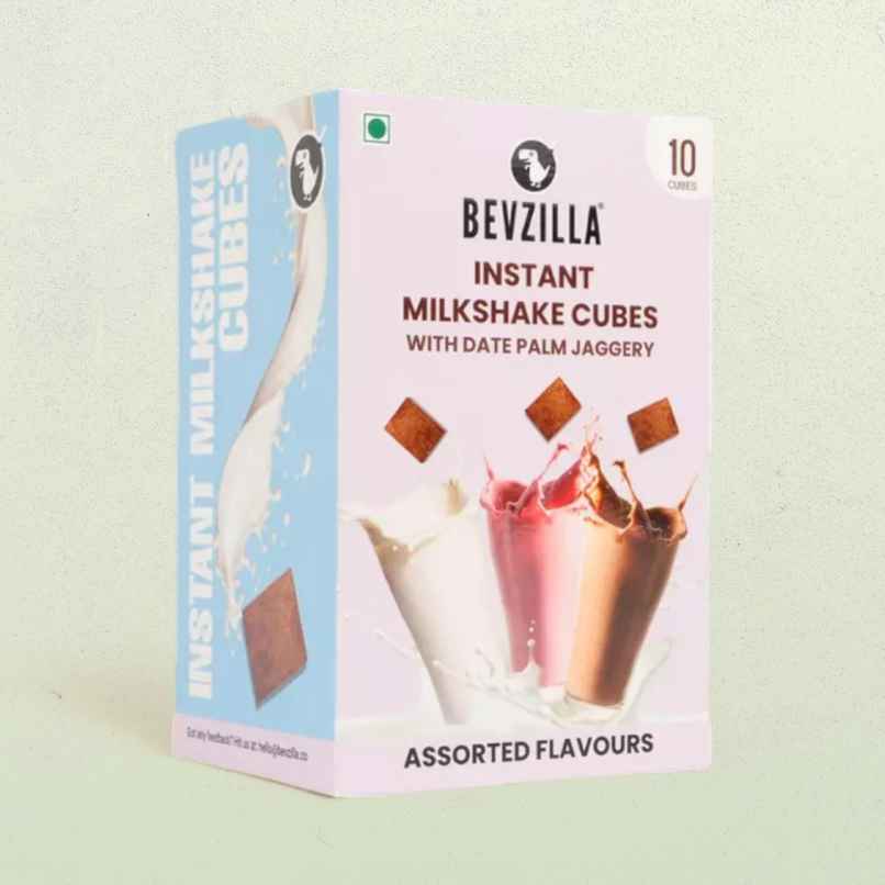 Bevzilla 10 Instant Milkshake Cubes |Assorted Flavours