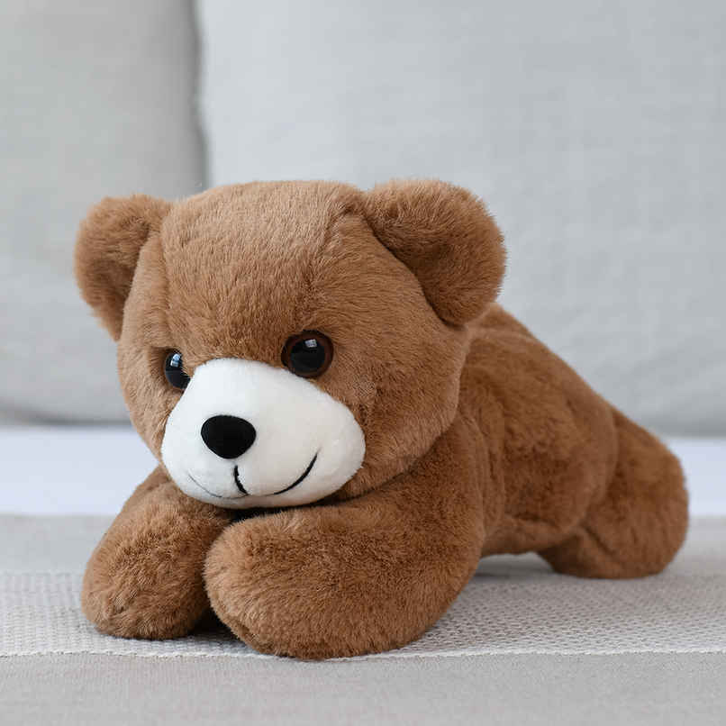 Mirada Floppy Brown Bear Soft Toy - 21cm Mirada Floppy Brown Bear Soft Toy - 21cm