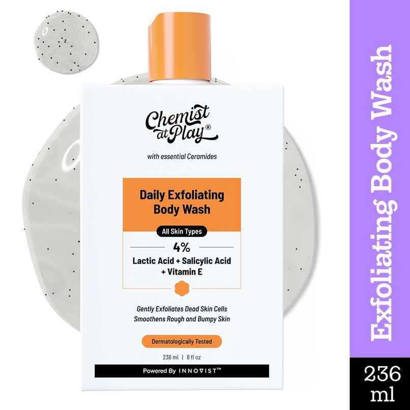 Chemist at Play Exfoliating Body Wash For Rough & Bumpy Skin