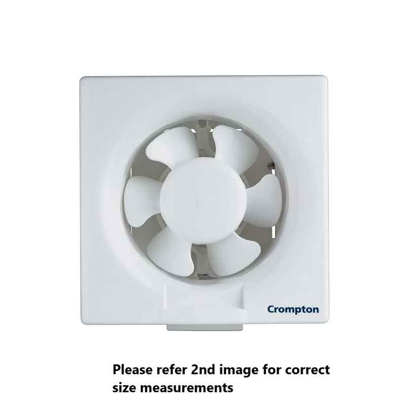 Crompton Brisk Air Neo Exhaust Fan, 250mm/10 inch, for Kitchen, Bathroom and Office, White
