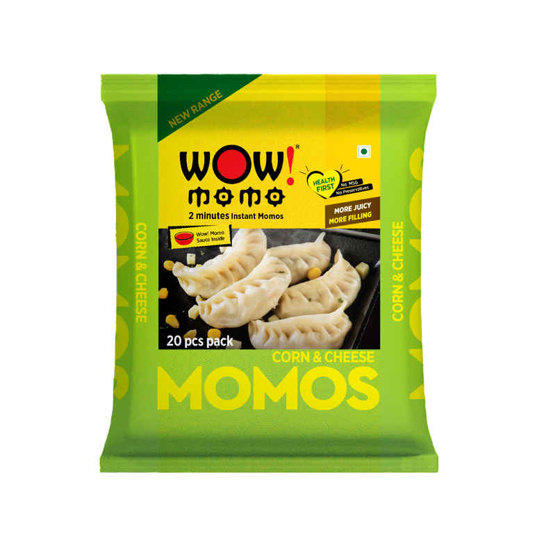Wow! Corn & Cheese Momos