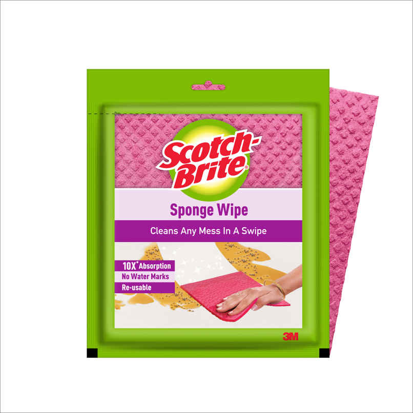 Scotch-Brite Sponge Wipe for Kitchen- Party pack Large