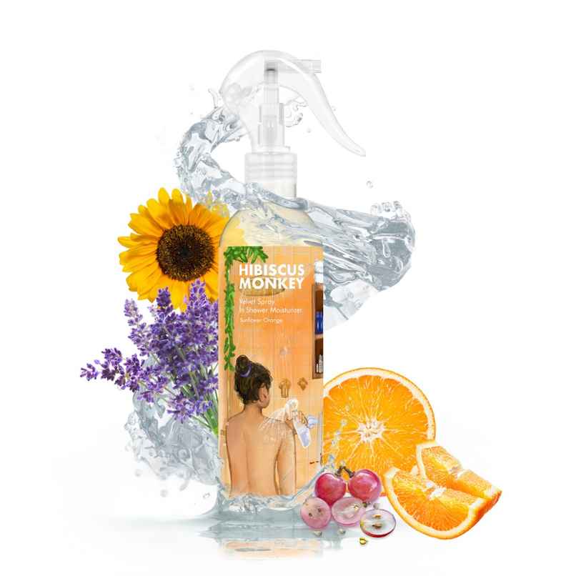 Hibiscus Monkey Velvet Spray Sunflower Orange