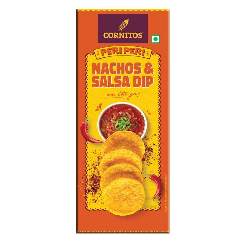 Cornitos Peri Peri Nachos Chips & Salsa Dip
