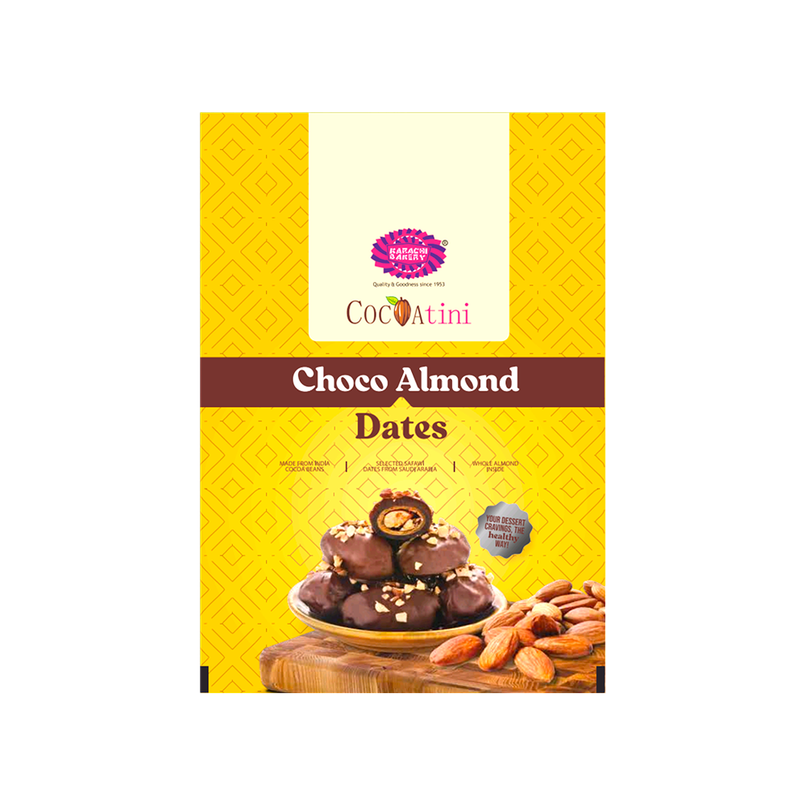 Karachi Bakery Choco Almond Dates Shaped Chocolates