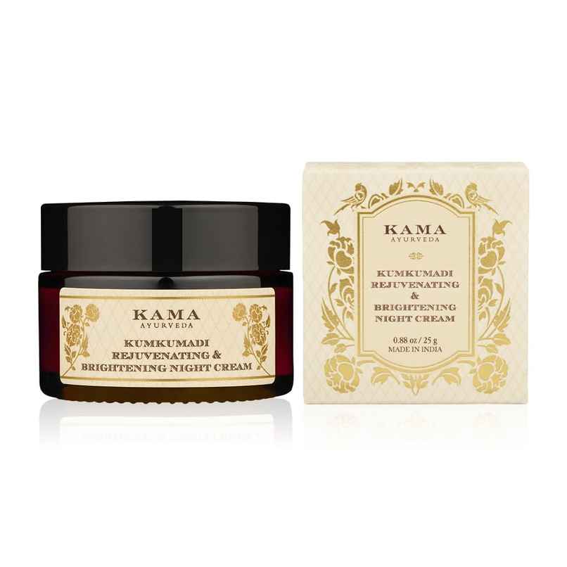 Kama Ayurveda Kumkumadi Rejuvenating & Brightening Night Cream 25G Kama Ayurveda Kumkumadi Rejuvenating & Brightening Night Cream 25G