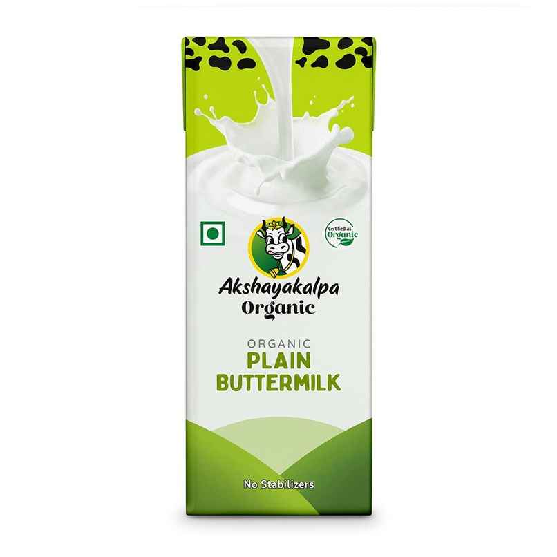 Akshayakalpa Organic Plain Buttermilk Akshayakalpa Organic Plain Buttermilk