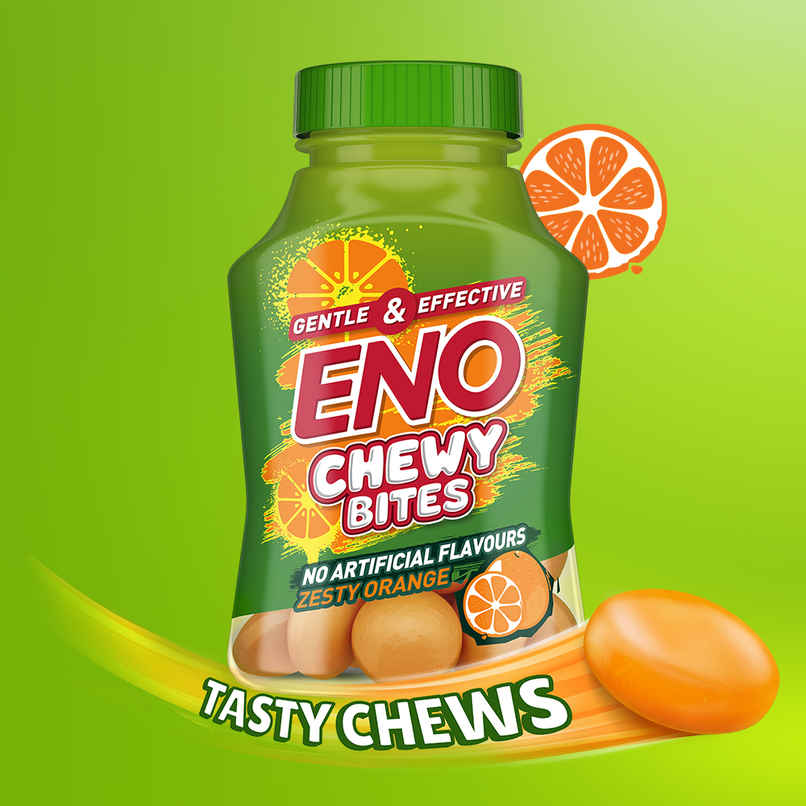 Eno Chewy Bites - On-The-Go Acidity Relief , Zesty Orange Flavour Eno Chewy Bites - On-The-Go Acidity Relief , Zesty Orange Flavour
