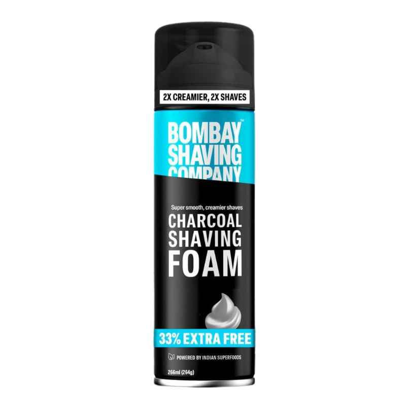 Bombay Shaving Company Charcoal Shaving Foam For Men