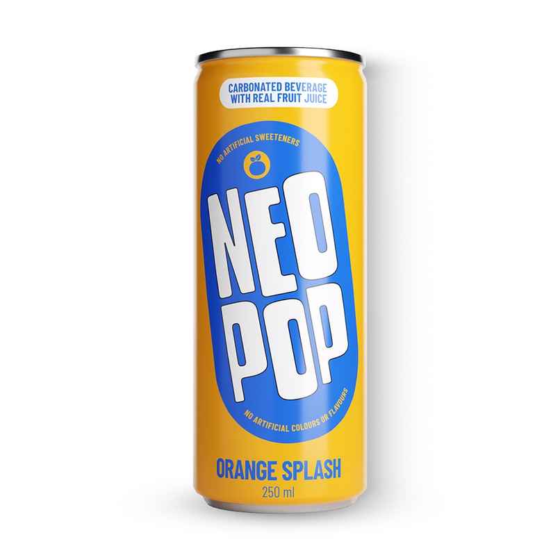 NEOPOP Orange Splash Can NEOPOP Orange Splash Can