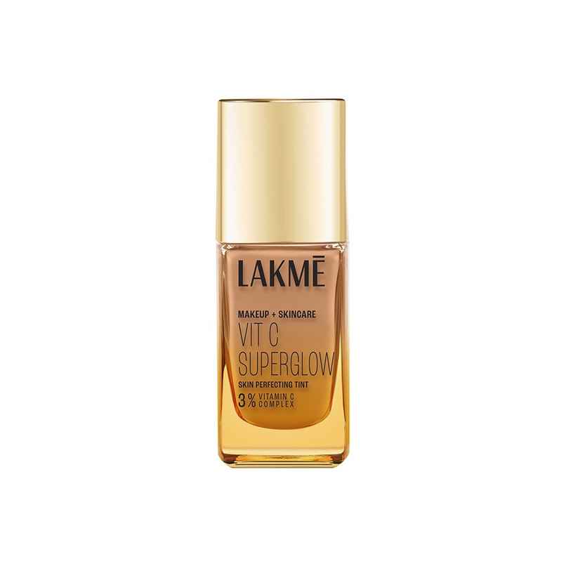 Lakme Makeup+Skincare VitC Superglow Skin Perfecting Tint Neutral Honey N260
