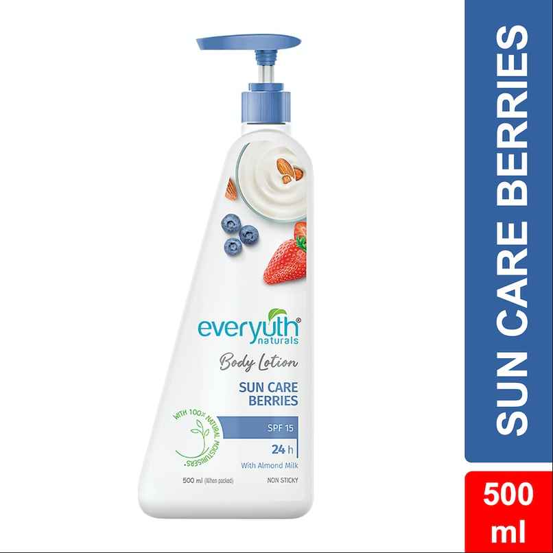 Everyuth Naturals Body Lotion Sun Care Berries Everyuth Naturals Body Lotion Sun Care Berries