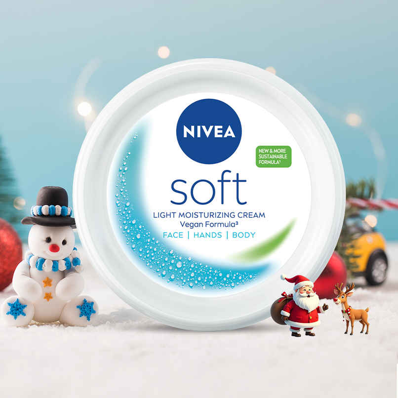 NIVEA Soft Light Moisturizer for Face, Hand & Body, Non-Greasy Cream for Instant Hydration NIVEA Soft Light Moisturizer for Face, Hand & Body, Non-Greasy Cream for Instant Hydration