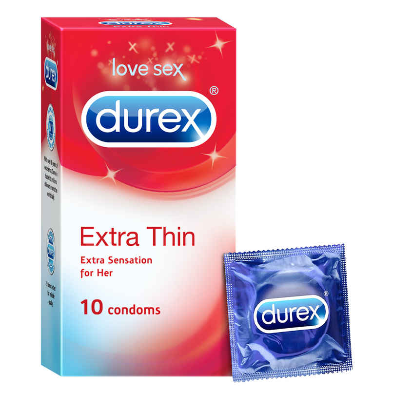 Durex Extra Thin Condom - Extra Thin Condoms Durex Extra Thin Condom - Extra Thin Condoms