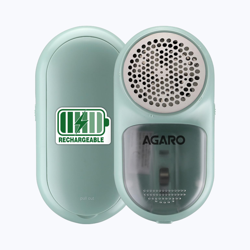 AGARO LR2007 Lint Remover, Fabric Brush, Rechargeable, for Woolen Sweaters, Clothes, Shirts, Jackets AGARO LR2007 Lint Remover, Fabric Brush, Rechargeable, for Woolen Sweaters, Clothes, Shirts, Jackets