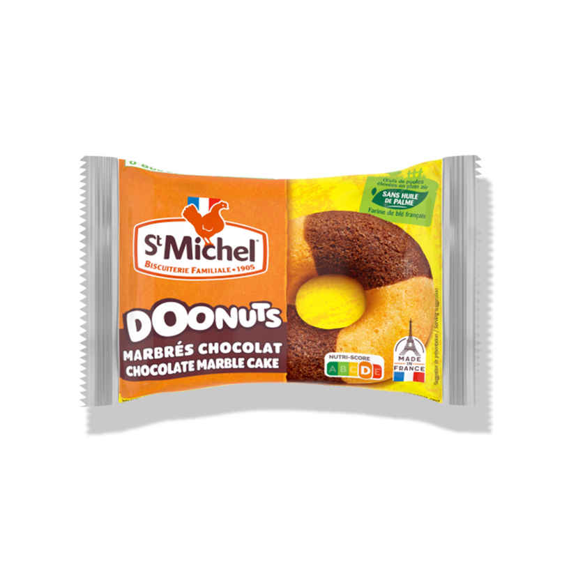 St Michel French Doonuts Chocolate Marble