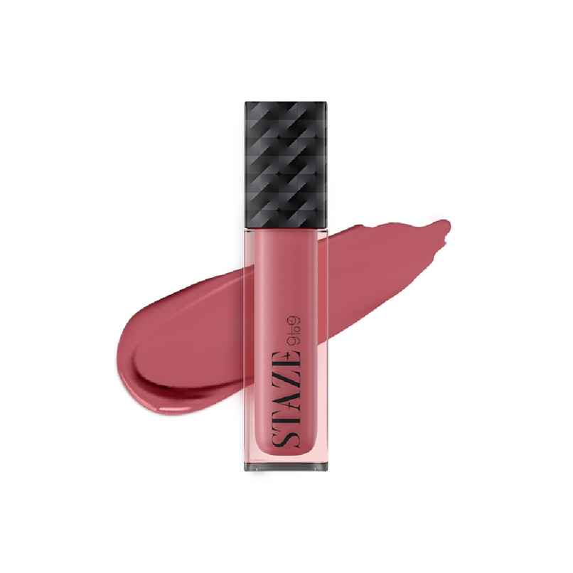 Staze Transfer Proof Matte Liquid Lipstick | 11 Nude Attitude