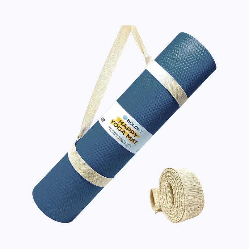 Boldfit Yoga Mat for Exercise - 4mm Thick, EVA Material - Assorted Boldfit Yoga Mat for Exercise - 4mm Thick, EVA Material - Assorted