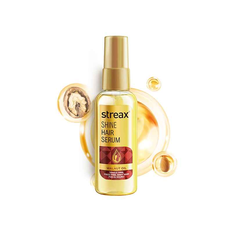 Streax Hair Serum vitalised with Walnut Oil