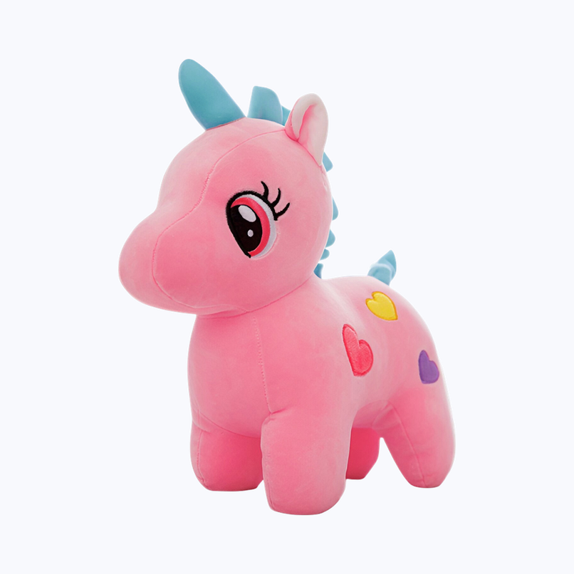 Babique Unicorn Plush Soft Toy Cute Kids Birthday Animal Baby Boys/Girls (25 cm, Assorted)