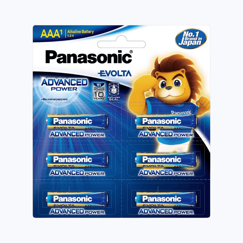 Panasonic Evolta AAA Alkaline Battery | 1.5 V
