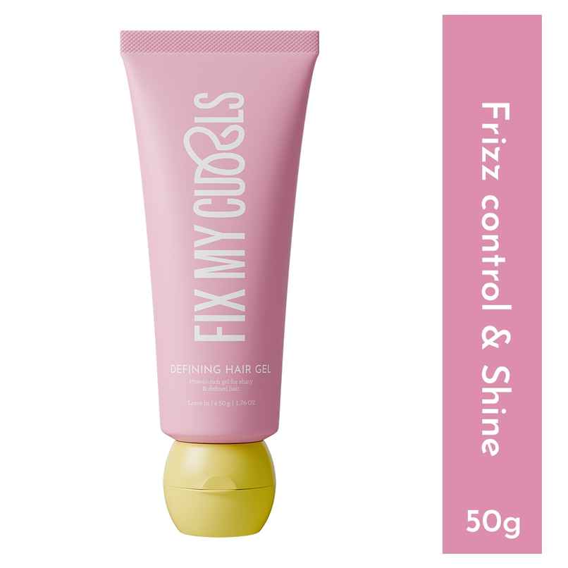 Fix My Curls Curl Defining Hair Gel |For Curly, Wavy, Hair, Silicone & Alcohol-Free Hair Gel