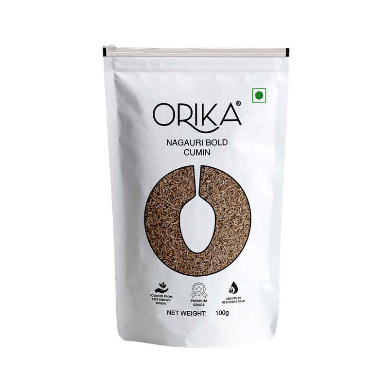 Orika Nagauri Cumin Whole | Sabut Jeera Pouch