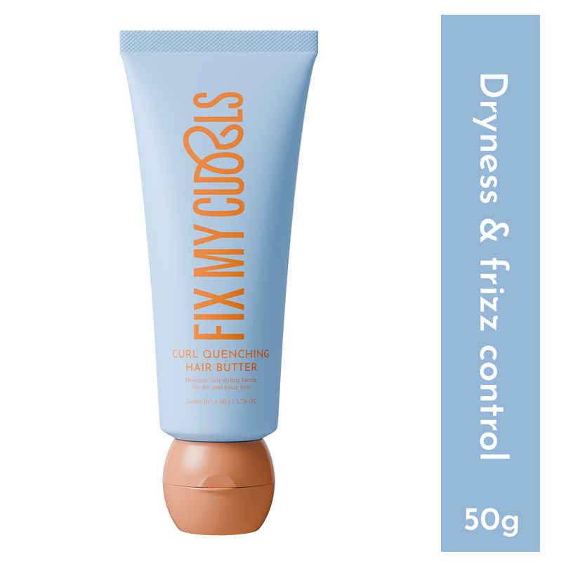 Fix My Curls Curl Quenching Hair Butter|For Curly, Wavy, Frizzy Hair | Silicone Free Hair Cream