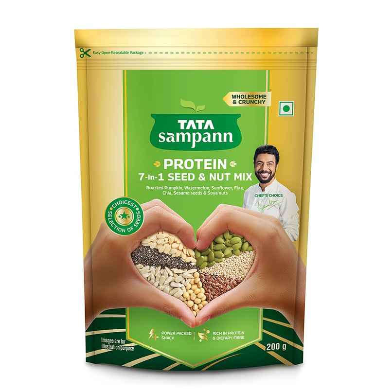 Tata Sampann Protein 7-In-1 Seed & Nut Mix Tata Sampann Protein 7-In-1 Seed & Nut Mix