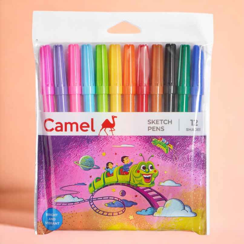 Camel Sketch Pens 12 Shades