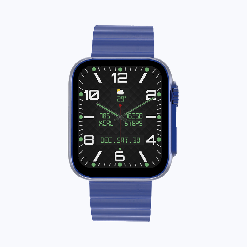 Fire-Boltt Supernova Smartwatch | 1.78" AMOLED Display | BT Calling - Blue