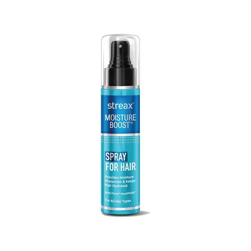 Streax Moisture Boost Spray Hair Serum | Hydrating - Frizz Free - Smooth - Silky Finish