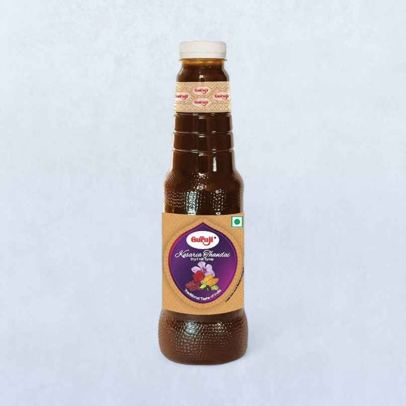 Shree Guruji Kesaria Thandai Dry Fruit Syrup Shree Guruji Kesaria Thandai Dry Fruit Syrup