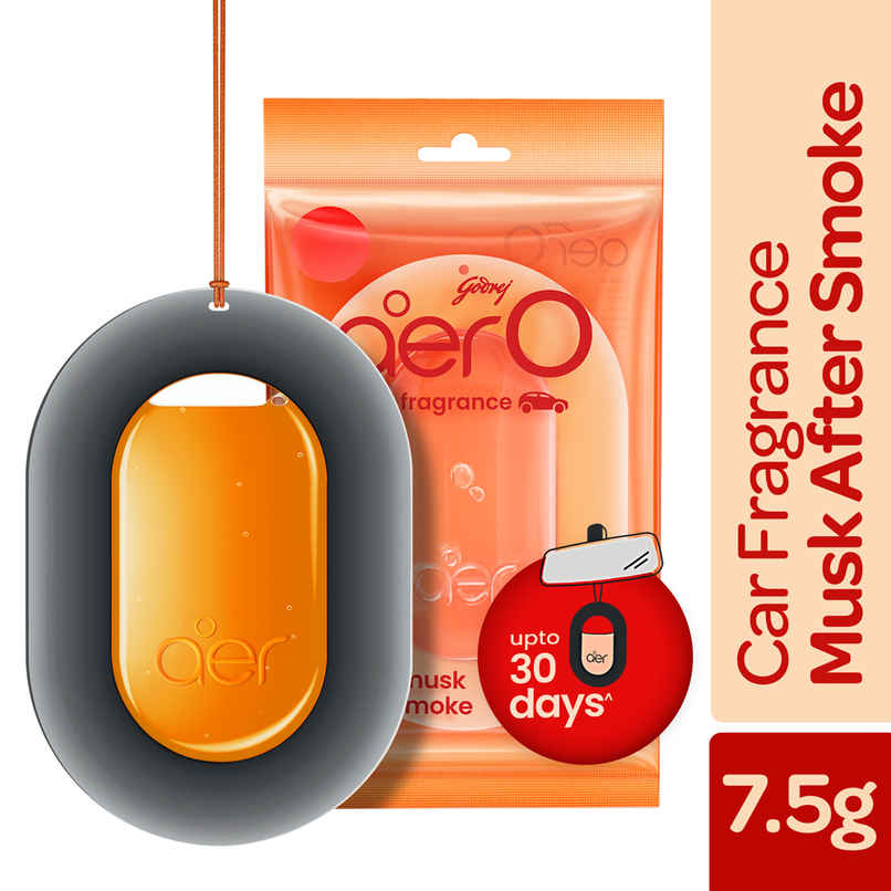 Godrej Aer O - Hanging Car Air Freshener - Musk After Smoke Godrej Aer O - Hanging Car Air Freshener - Musk After Smoke