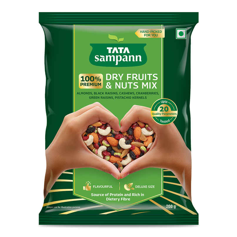 Tata Sampann 100% Premium Dry Fruits & Nuts Mix