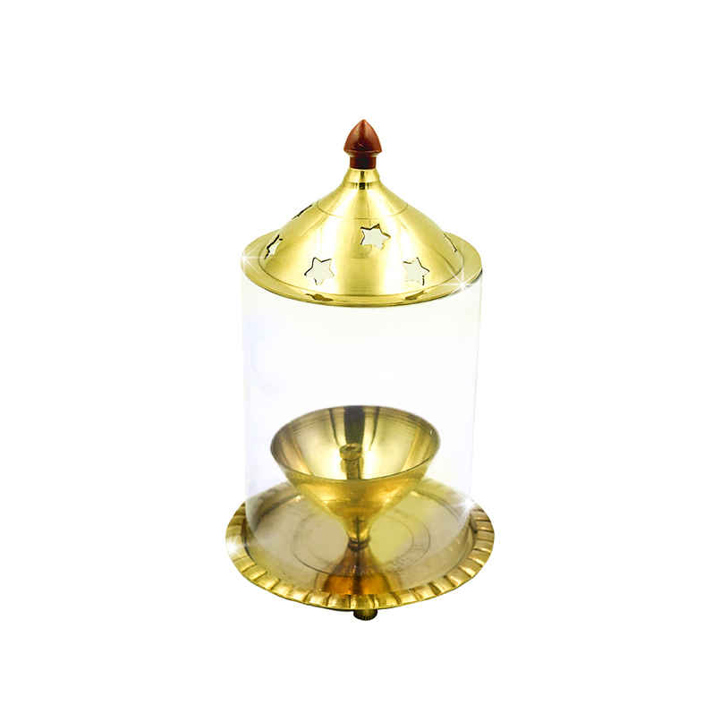 Nitya Udipi Diya | Gold | Brass | Shubhkart