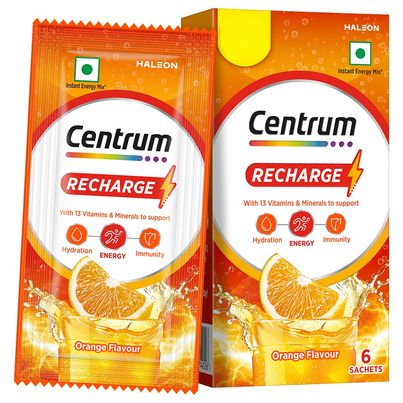 Centrum Recharge Multivitamin Powder Energy Drink Mix