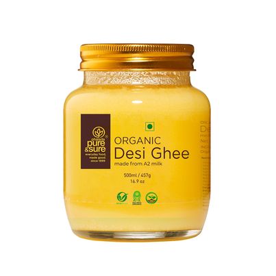 Phalada Pure & Sure Organic A2 Desi Ghee Phalada Pure & Sure Organic A2 Desi Ghee
