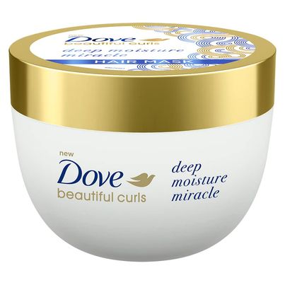 Dove Beautiful Curls Deep Moisture Miracle Hair Mask Sulphate Free No Parabens & Dyes Mask