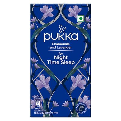 Pukka Chamomile and Lavender for Night Time Sleep I Herbal Infusions