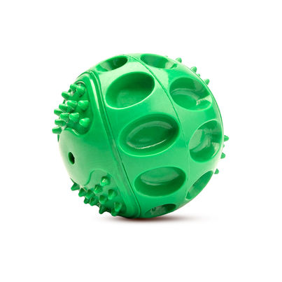 KIBBO Squeaky Rubber Ball for Dogs & Cats