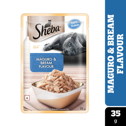 Sheba Rich Adult Maguro & Bream Flavour Wet Cat Food Sheba Rich Adult Maguro & Bream Flavour Wet Cat Food