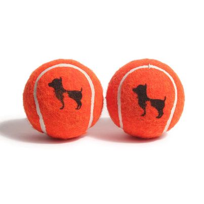 HUFT Tennis Ball For Dog Orange HUFT Tennis Ball For Dog Orange