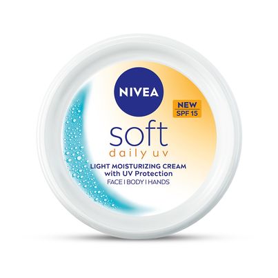 Nivea Soft Daily UV Light Moisturising Cream With SPF-15
