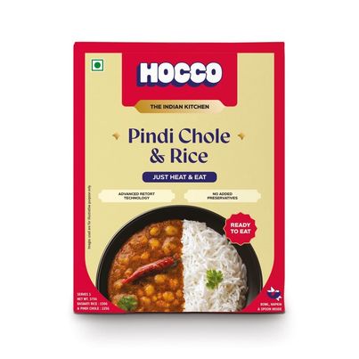 Hocco Pindi Chole Rice Combo