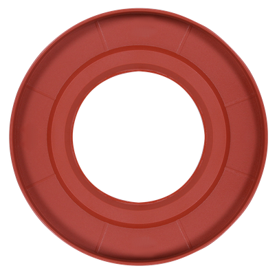 Anjali Super Durable Plastic Gas Cylinder Stand Stand Trolley | Hard Plastic | Red